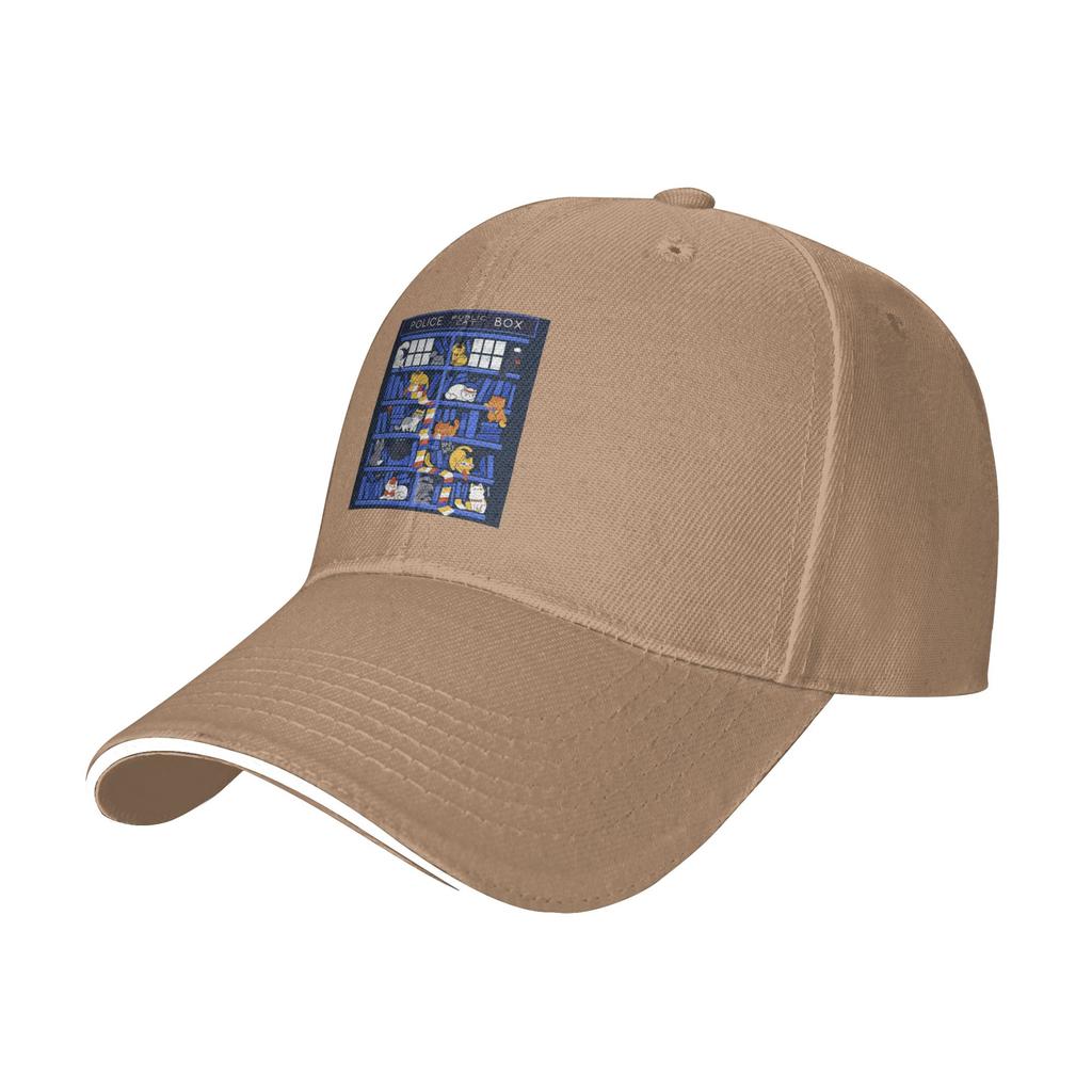 Library Box Who Cap Casual Baseball Caps Adjustable Hat Hip Hop Summer Unisex Baseball Hats Customizable