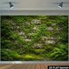 2D Фотофон 'Заколдованный Лес' с Зеленью и Полевыми Цветами