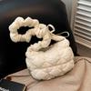 Niche Cloud Bag Crossbody Bag for Women New Puff Folded Down Bag Underarm Bag Lightweight Dumpling Bag