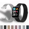 Металлический Ремешок Для Xiaomi Redmi Watch 3 Active/Lite Замена Браслета Магнитная Миланская Петля redmi watch 3 active ремешок