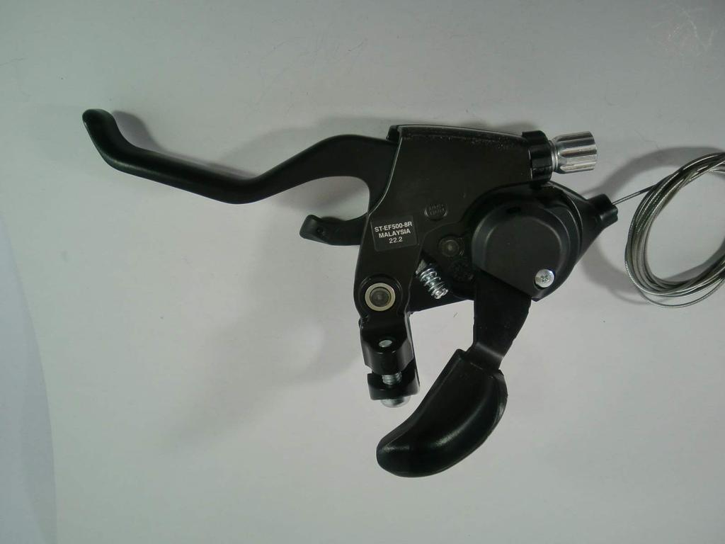 SHIMANO Рычаг переключения передач 2-пальцевый 3x8 скоростей левый и правый комплект черный 959 ST-EF500-8R/L