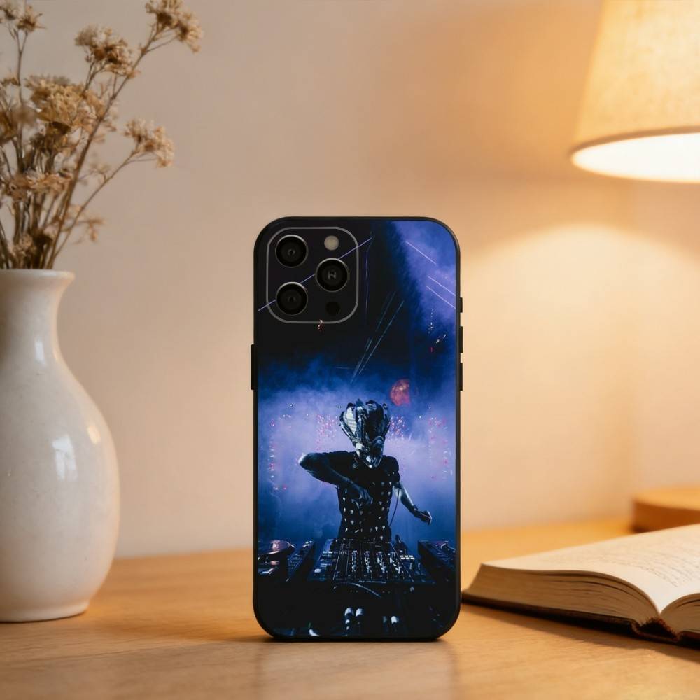 DJ B-Boris Brejcha Phone Case For iPhone 17,16,15,14,13,12,11 Plus,Pro Max,XS,Soft Silicone Black Cover