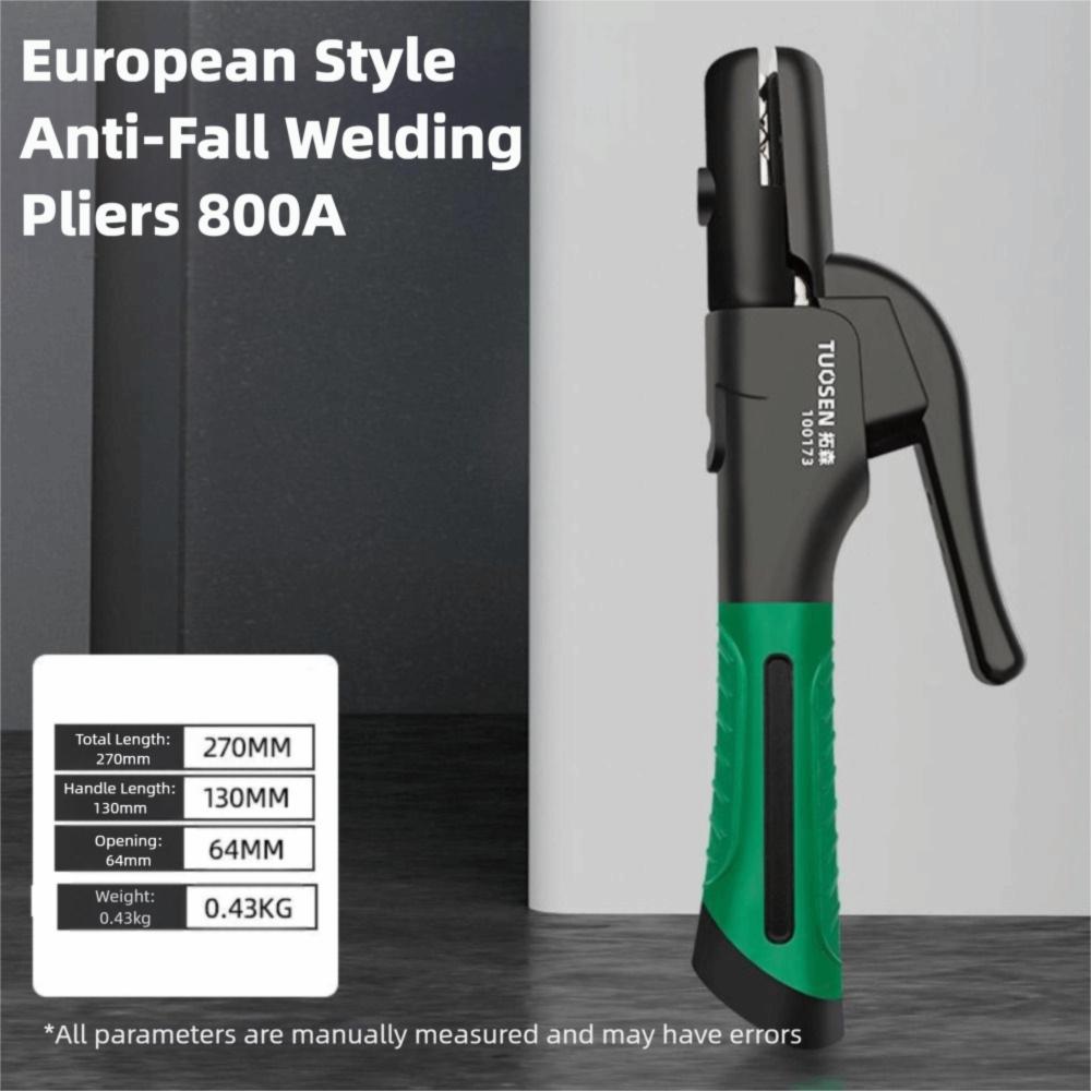 Прочный держатель сварочного электрода Медный корпус Сверхмощные сварочные клещи Промышленное использование