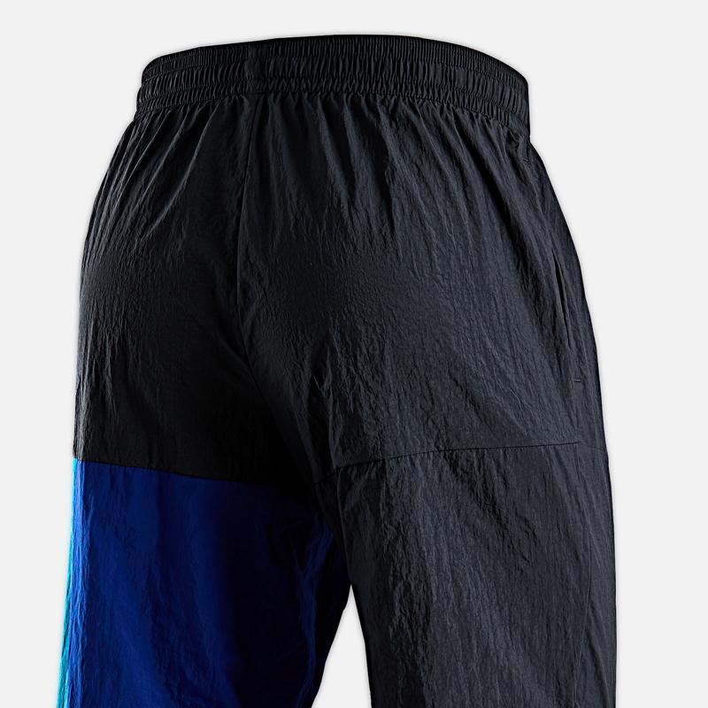 Nike X NBA Brooklyn Nets повседневные спортивные брюки с цветными блоками и шнурком, мужские низы, темно-дымчато-серые FB4424-018