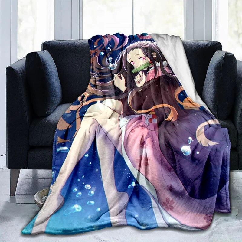 Hot Body Anime Sexy Girl Modern Blanket Flannel Soft Plush Sofa Bed Throwing Cartoon Blankets for Beds Gifts Dropshipping