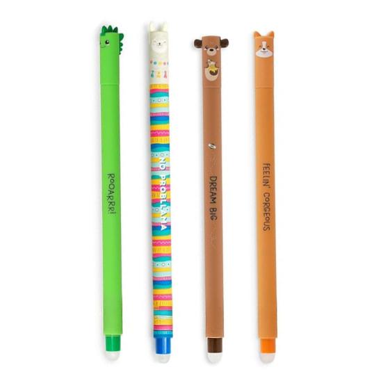 Милые стираемые ручки, веселые цветные гелевые ручки для письма, рисования и списков, гладко пишущая ручка для школы, офиса, праздничных открыток