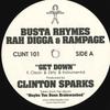12-дюймовая пластинка BUSTA RHYMES & RAH DIGGA & RAMPAGE  - Get Down / Still Can't Deny It CLINT101 Без лейбла Неизвестный Рэп & Хип-хоп/R&B Б/У