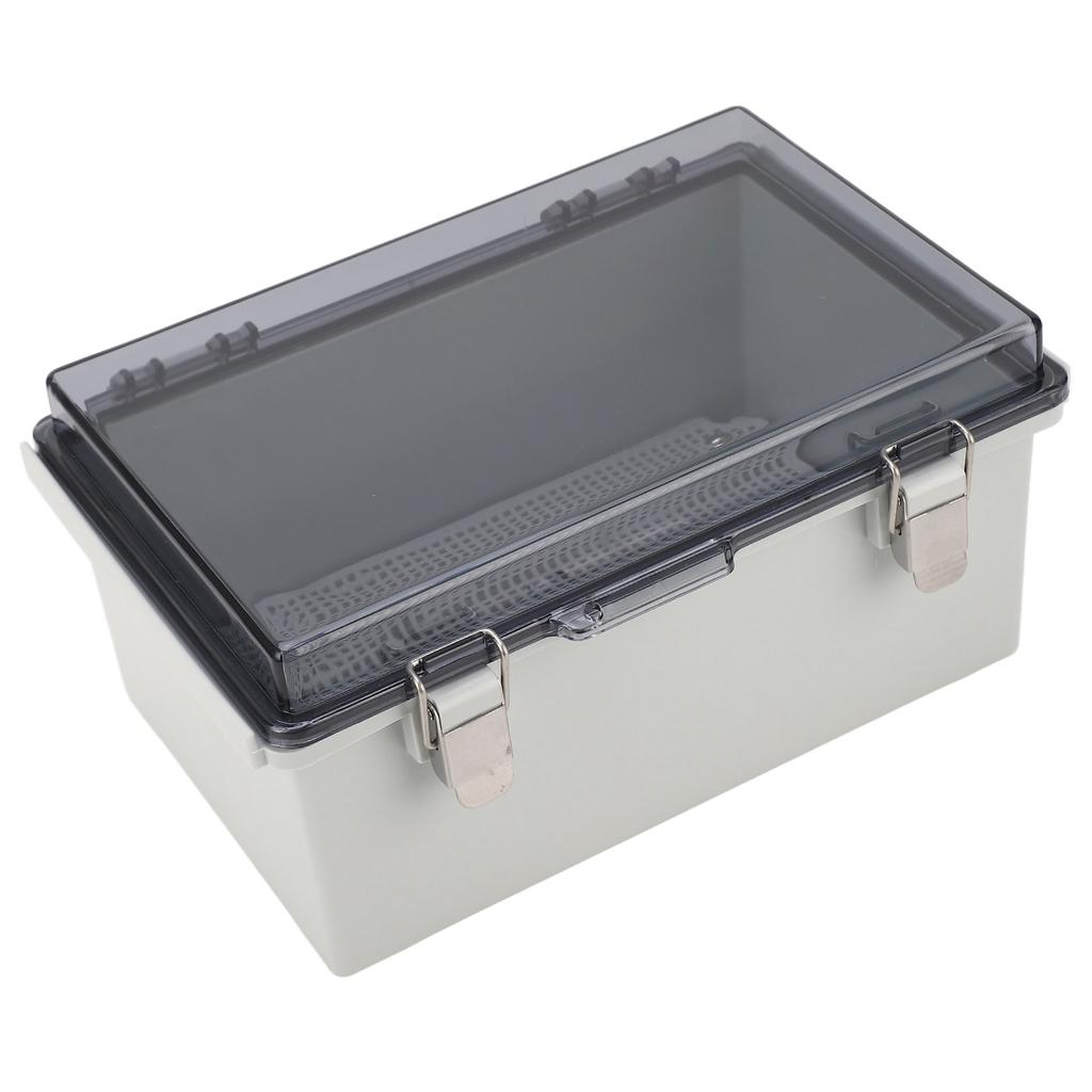 Transparent Cover Junction Box IP67 Waterproof Distribution Box ABS Electrical Enclosure 290x190x140