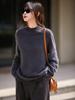 2025 Autumn/Winter Women's Seamless High Neck Wool Sweater - Versatile, Long Sleeve Knitwear