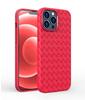 Ультратонкий чехол для телефона из плетеной кожи для Iphone 14 12 11 13 Pro Max Xr X Xs 7 8 Plus, мягкий чехол из ТПУ