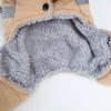 Fashion Winter Dog Warm Clothes Windproof Padded Down Dog Hiking Jacket Adjustable Pet Clothes Puppy