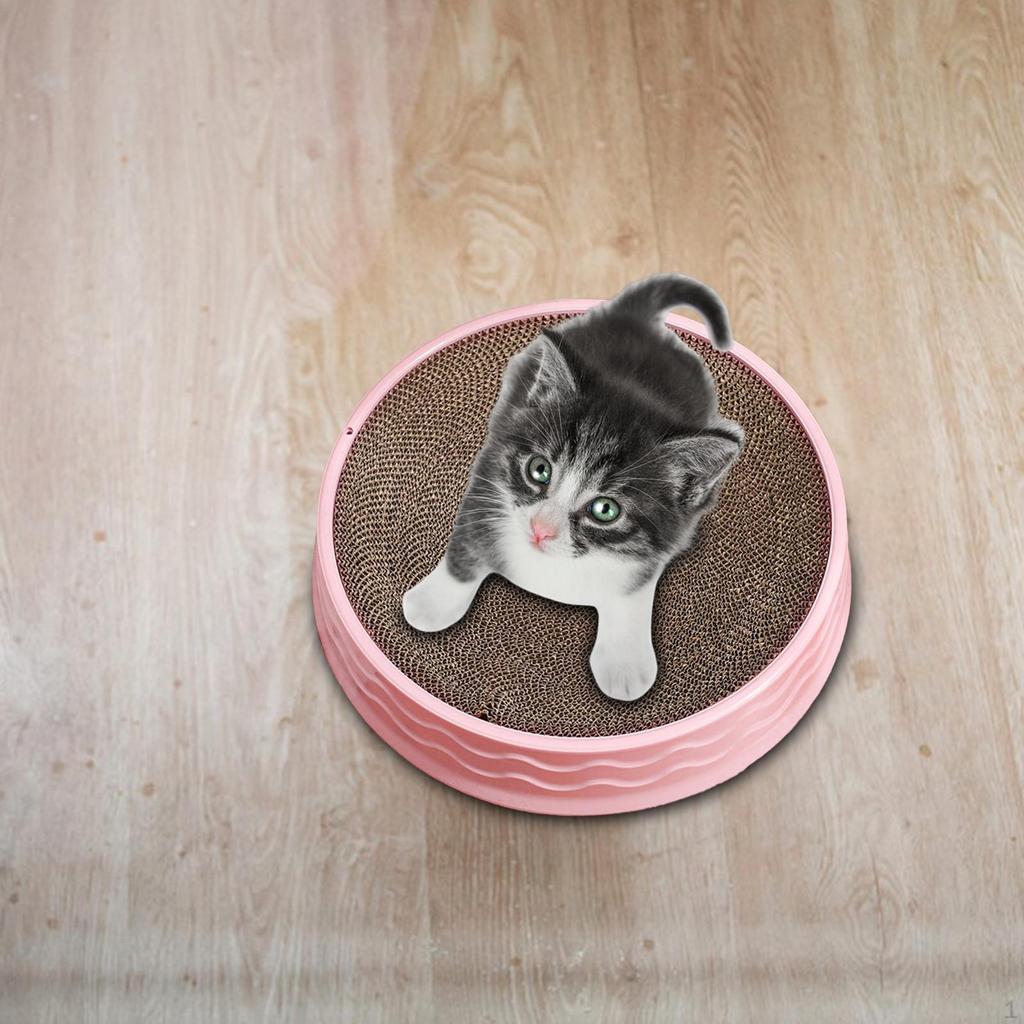 Функциональная кошачья когтеточка и лежанка для кошек всех размеров, круглый дизайн для отдыха