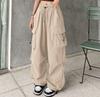 Laceup Waist Solid Ladies Elastic Color Casual Trousers Slim Fit Small Feet Belted Womens Pants