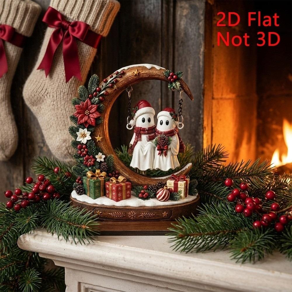 Ghost Santa Claus Ornament Snowman Deer Christmas Decoration Christmas Ornaments Indoor