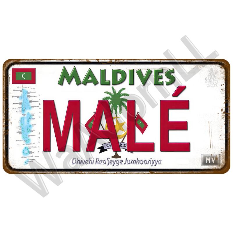 Metal Sign Germany USA Country Flag France Tin Sign Plaque Russia Spain Tinplate Plate For Wall Home Restaurant Craft Bar Decor