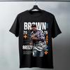Крис Браун Breezy Bowl XX Тур 2025 Мужская Женская Футболка Унисекс Футболка
