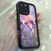 JT209 Милая Корова Полевые Цветы Искусство для iPhone 17 16 15 14 Pro Max Samsung S26 S25 Ultra A17 A16 A07 A56 Xiaomi 15T Redmi 15c 14C Note 13 Мягкий ТПУ Чехол