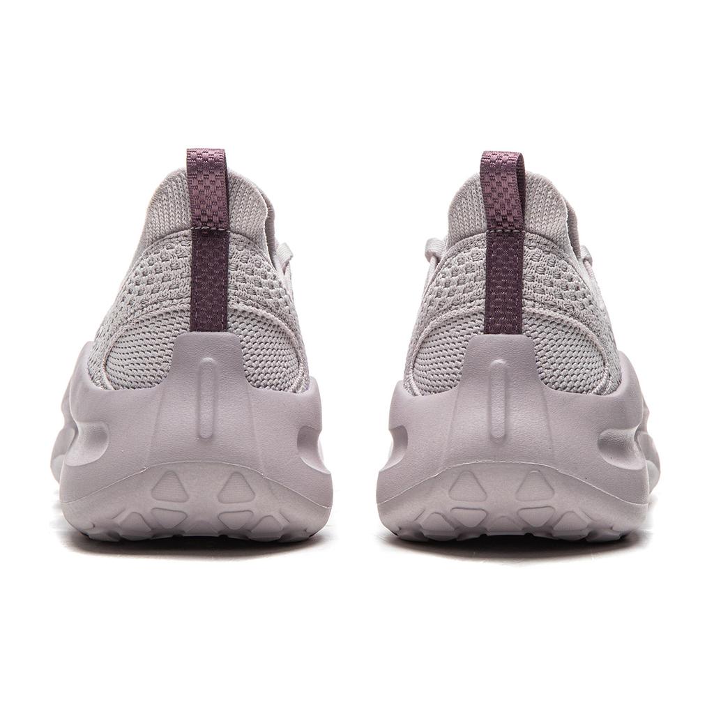 Li Ning Cloud Wave Слипоны Амортизирующие Скользкие Устойчивые к истиранию Легкие Низкие Повседневная Обувь Женская AGLW052-2