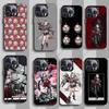Чехол для телефона Arknights Game W для iPhone 17 11 12 Pro Max Plus Mini Air SE 16e 14 15 16 13 Мягкий корпус