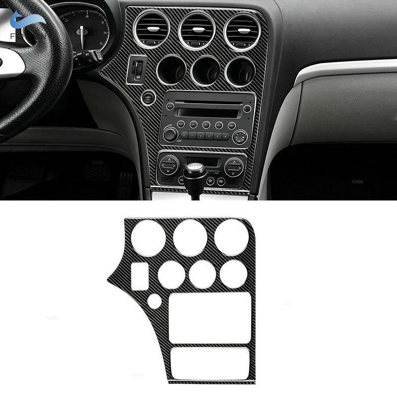For Alfa Romeo 159 2004-2011 Car Styling Central Multi-functional Air Conditioning AC CD Audio Control Panel Frame Cover Trim