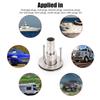 24mm Diesel Heater Exhaust Pipe Kit Stainless Steel Straight/Bend 60cm Muffler For Webasto Eberspacher Planar Car Truck Marine