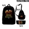 SOUTH PARK Backpack Set for School Boys Girls, Cute 3-Piece Laptop Bookbag with Pencil Case and Crossbody Sling Bag, Water-Resistant Large Capacity