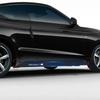 XMVPW1 New X5 For BMW 2pcs Car Side Skirt Sill Carbon Fibre Body Protection Sticker For BMW M Performance 1 3 5 7 Series M3 M4 M5 M6 X1
