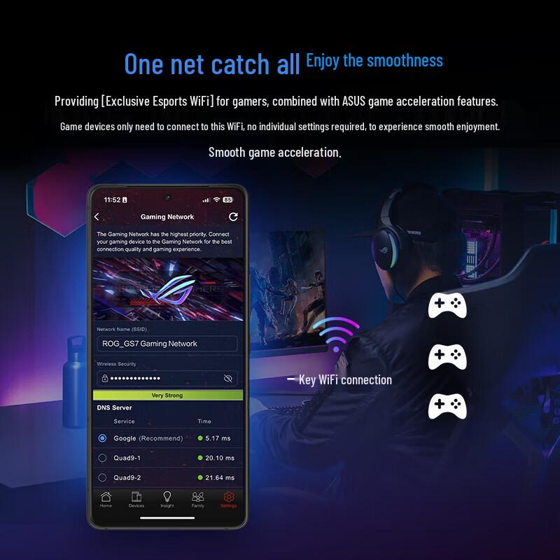 Asus Игровой роутер ROG Magic Box WiFi 7 (Китайская версия)