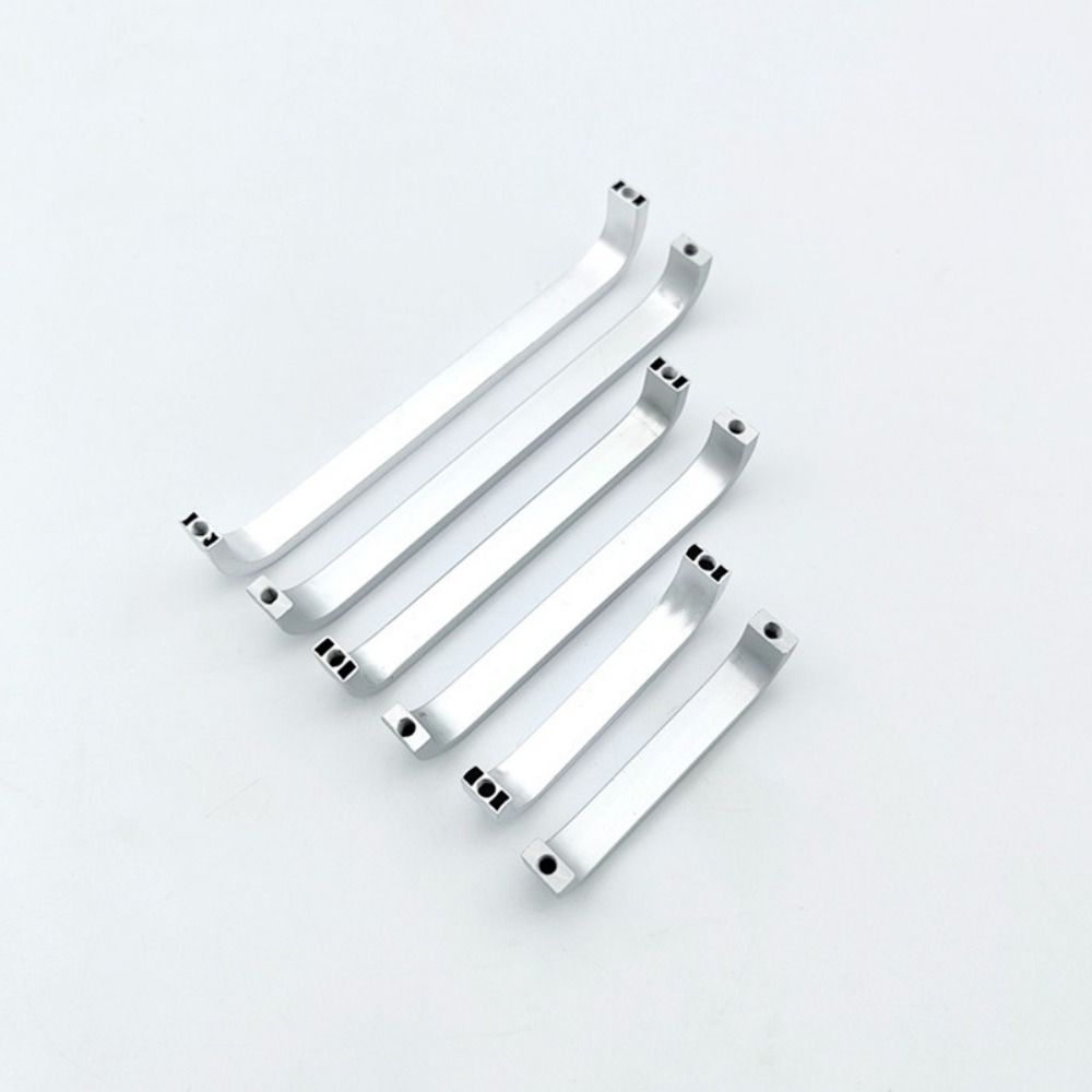 Серебряная мебельная ручка 64мм/96мм/128мм Дверные ручки Дверной шкаф Прямая ручка Шкаф