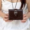 Purse Women Short Wallet Korean Style Coin Pouch Retro Card Bag  Card Storage Bag