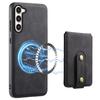 DENIOR D14 For Samsung Galaxy S23+ Kickstand Case Card Holder Phone Cover Magnetic Case