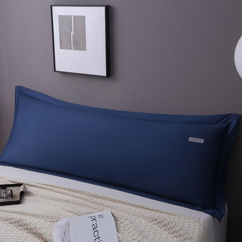 Premium Long Staple Cotton Pillowcase Couples 48x120cm 48x150cm 48x180cm Extra Bedding Cover Modern Minimalist