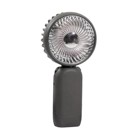Portable Neck Fan, 3 Speed Foldable Handheld Fan, USB Rechargeable Small Personal Fan for Outdoor Travel, Desk Cooling Fan for Home Office