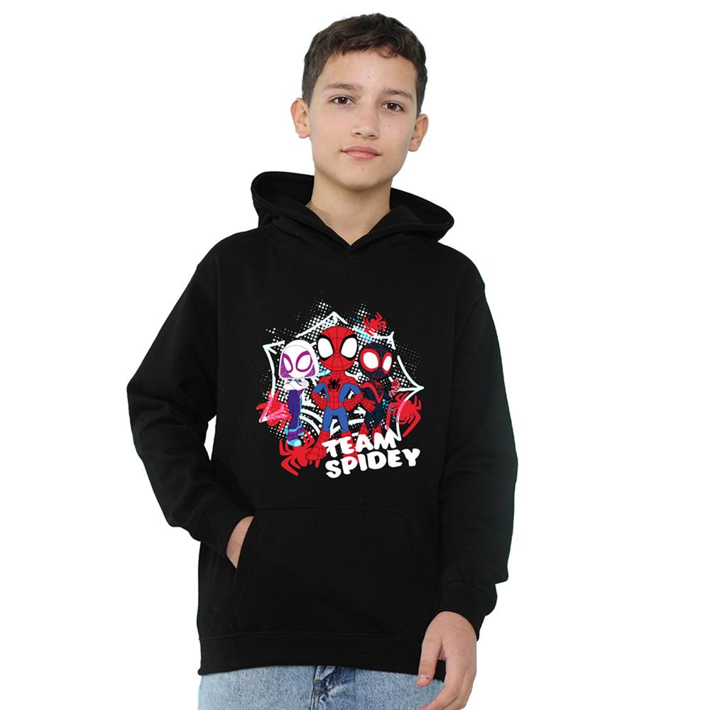 Spidey And His Amazing Friends Childrens/Kids Team Pull Over Hoodie
