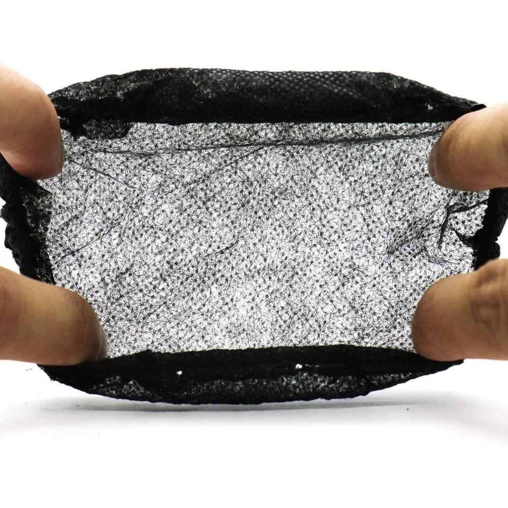 ordercos Чехол для микрофона, Одноразовый, В индивидуальной упаковке, Оптовая закупка, Черный, Защита от брызг, Ветрозащитный экран для микрофона, Нетканый материал, Караоке