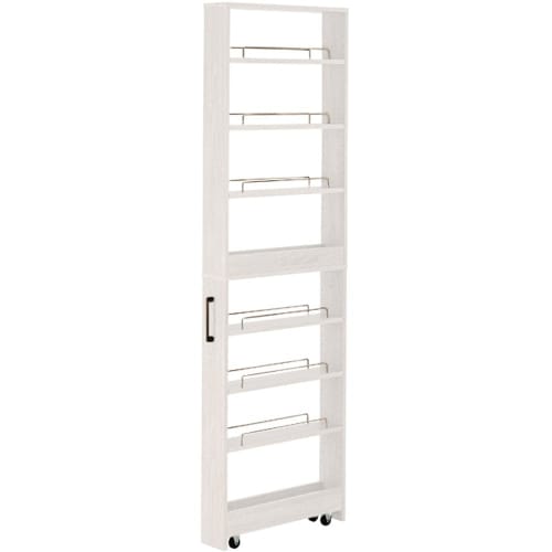 Iris Plaza "54 Types To Choose From" High-Type Gap Storage [181cm High X 12cm Wide] Slim Storage Rack, Perfect for Refrigerators and Washing Machines,