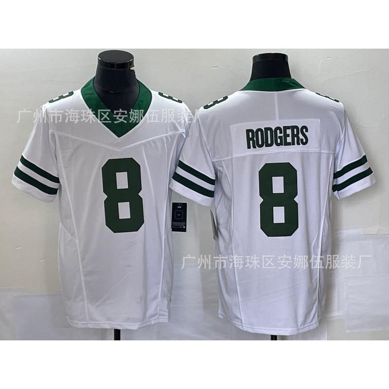 Mens NFL New York Jets Retro Jersey Football Uniform Shirt Sportswear Fans Winter Fall