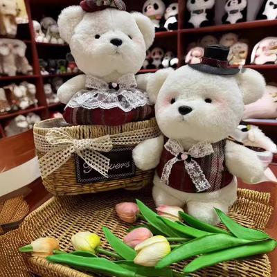 Новые Свадебные Мишки Тедди Платье Майяра Мишка 8 Дюймов Машинная Кукла Свадебное Мероприятие для Бросания