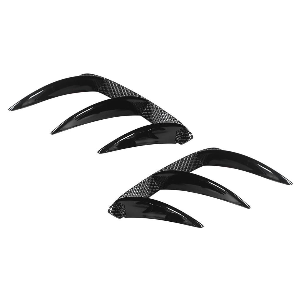 Rear Bumper Lip Splitter Canards Vents Replacement for Mercedes Benz W176 A200 A250 A260 A45