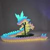 3D Printed Glow In Dragon Figurine Movable Joints Articulated The Dark Dragon Action Figure Toy Decoration Ornament