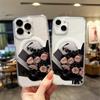 Магнитный чехол для телефона для iPhone 12 14 16 17 Pro 17 16 15 14 13 12 Pro Max 12 13 14 15 16 Высококачественный противоударный чехол Полная защита Милый стиль