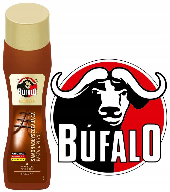 Bufalo Express Liquid Shoe Polish, Self-Shining, 75
