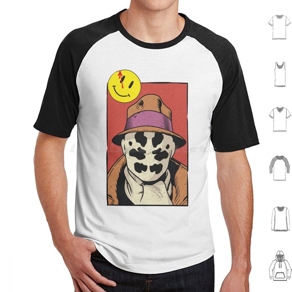 WatchmenRorschach T Shirt 6xl Cotton Cool Tee Rorschach Watchmen Comics Vintage Classic Retro Textured Comic Walter Joseph