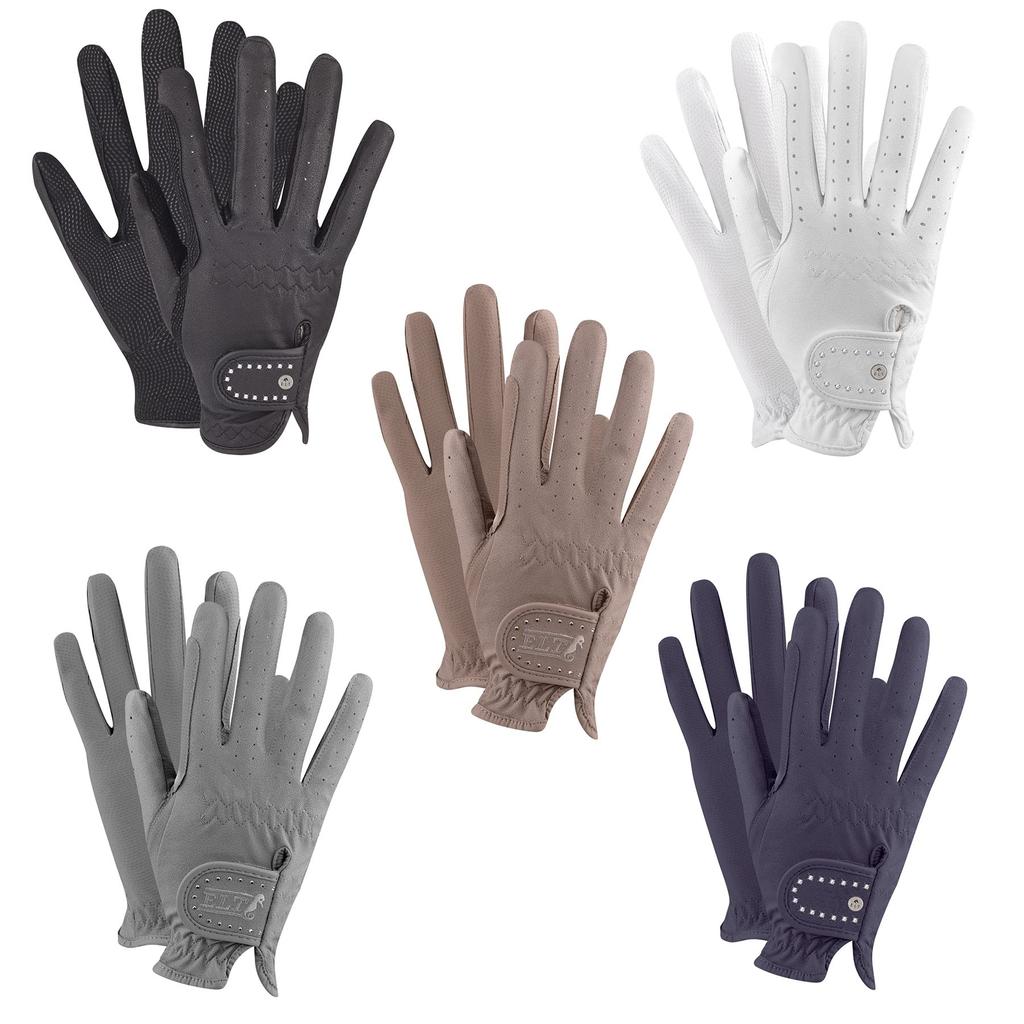 Перчатки WALDHAUSEN из синтетической кожи со стразами, цвет Navy S, цвет Navy S W-GR-3210