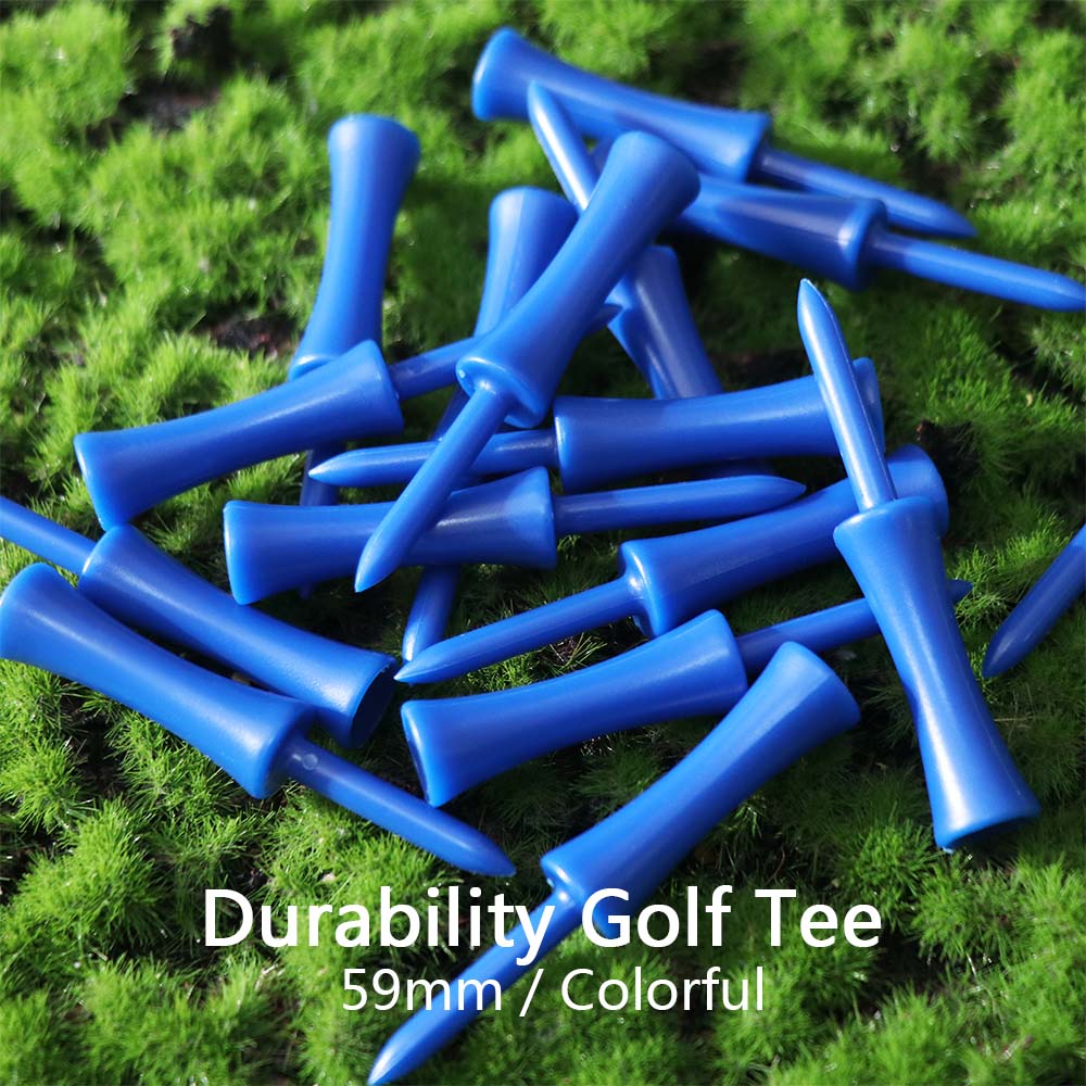 100pcs 68mm Professional Golf Tee Replacement Golf Practice Tee Golf Rubber Tee Golf Practice Tools