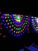 Фестиваль 3.2*0.6M 420LED 3 гирлянды павлинов уличная сетка светодиодная гирлянда Рождественская свадьба Новый год декоративная гирлянда лампа