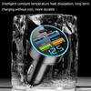 66W 5 Port Car Charger, 12-24V Quick Charge Automotive Fast Charging with USB PD Super QC 3.0 Cigarette Lighter Plug, Universal for SUV Truck RV 15