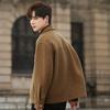 Men's Coat Autumn and Winter Wool Woolen Jacket High-end Ruffian Handsome Casual Top