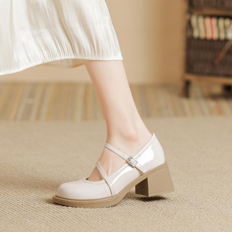 Кожаные туфли на плоской подошве для женской обуви Huizhou черного цвета Su Yinyin, такие же туфли, детские новые круглые мокасины на осень и зиму