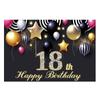 5*3ft Happy Birthday Backdrop Banner Background Cloth Props Party Decorate